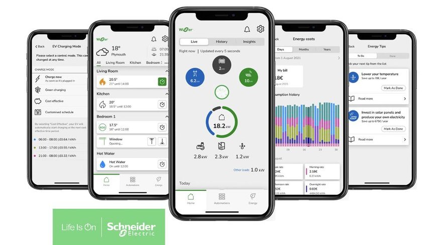 L’application de gestion de l’énergie domestique Wiser de Schneider Electric nommée Innovation Award Honoree au CES 2023